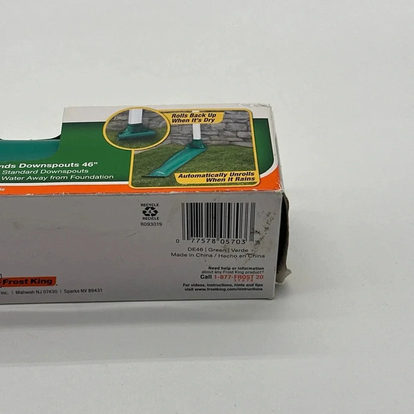 Downspout Extender System Gutter Drainage Extension Part Automatic Drain Away - Picture 5 of 5